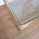 Table basse laiton Fratelli Orsenigo design Italien