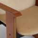 Vintage dining table set with armchairs