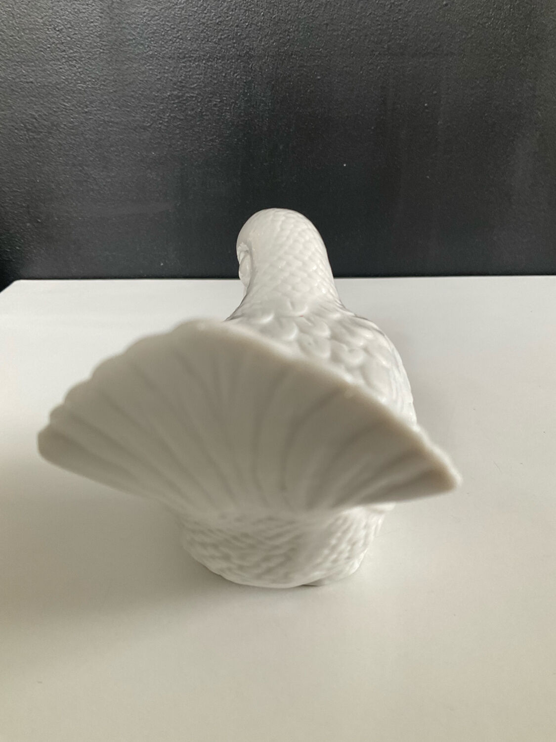 Glazed porcelain bird