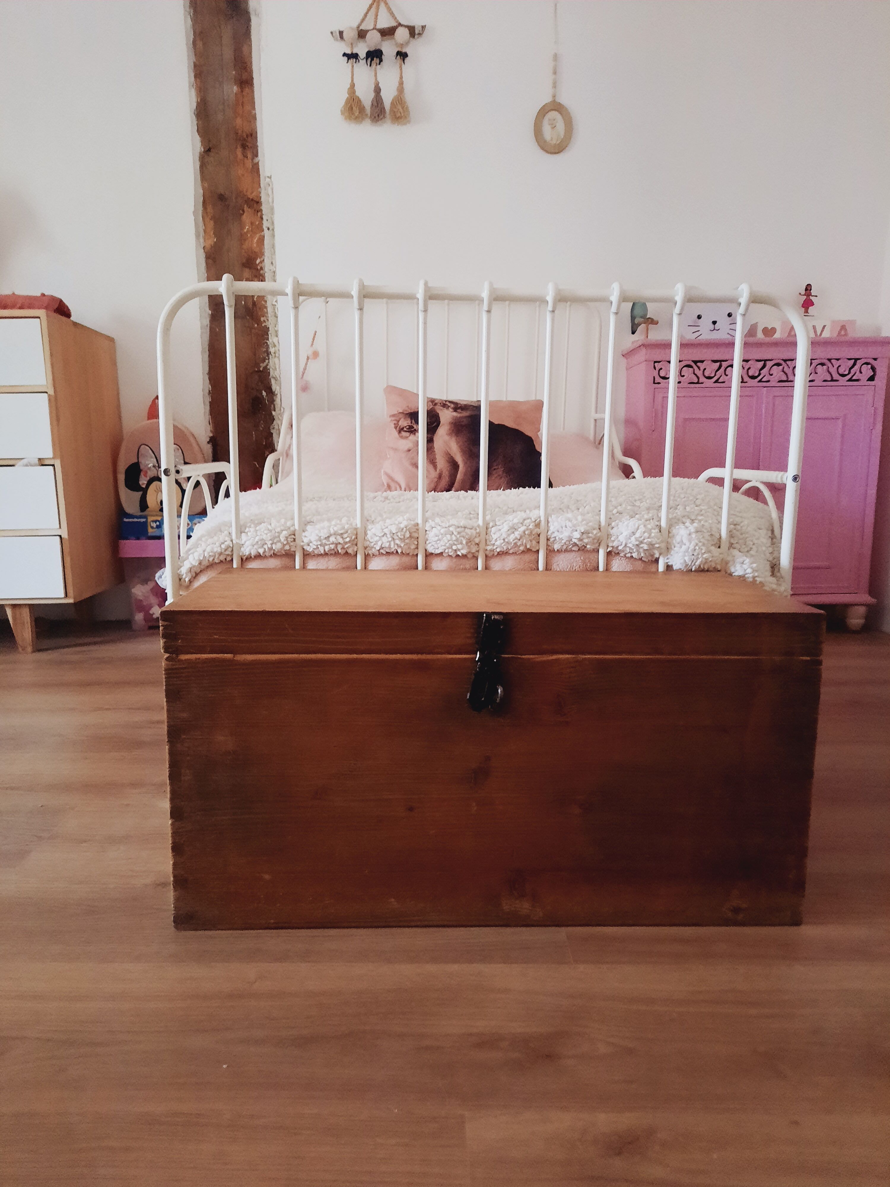 Wooden Chest/Travel Trunk