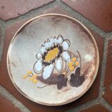 2 small Vallauris plates signed by Fonck and Mateo.