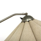 Scandinavian floor lamp in elm, Swedish modern, Sweden, 1940