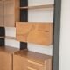 Large modular suspended wall library Czechoslovakian 1960
