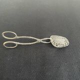 antique scissors asparagus ince - silver metal - decoration of a tower - France