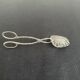 antique scissors asparagus ince - silver metal - decoration of a tower - France