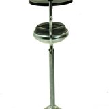 Ashtray floor vintage metal with table top