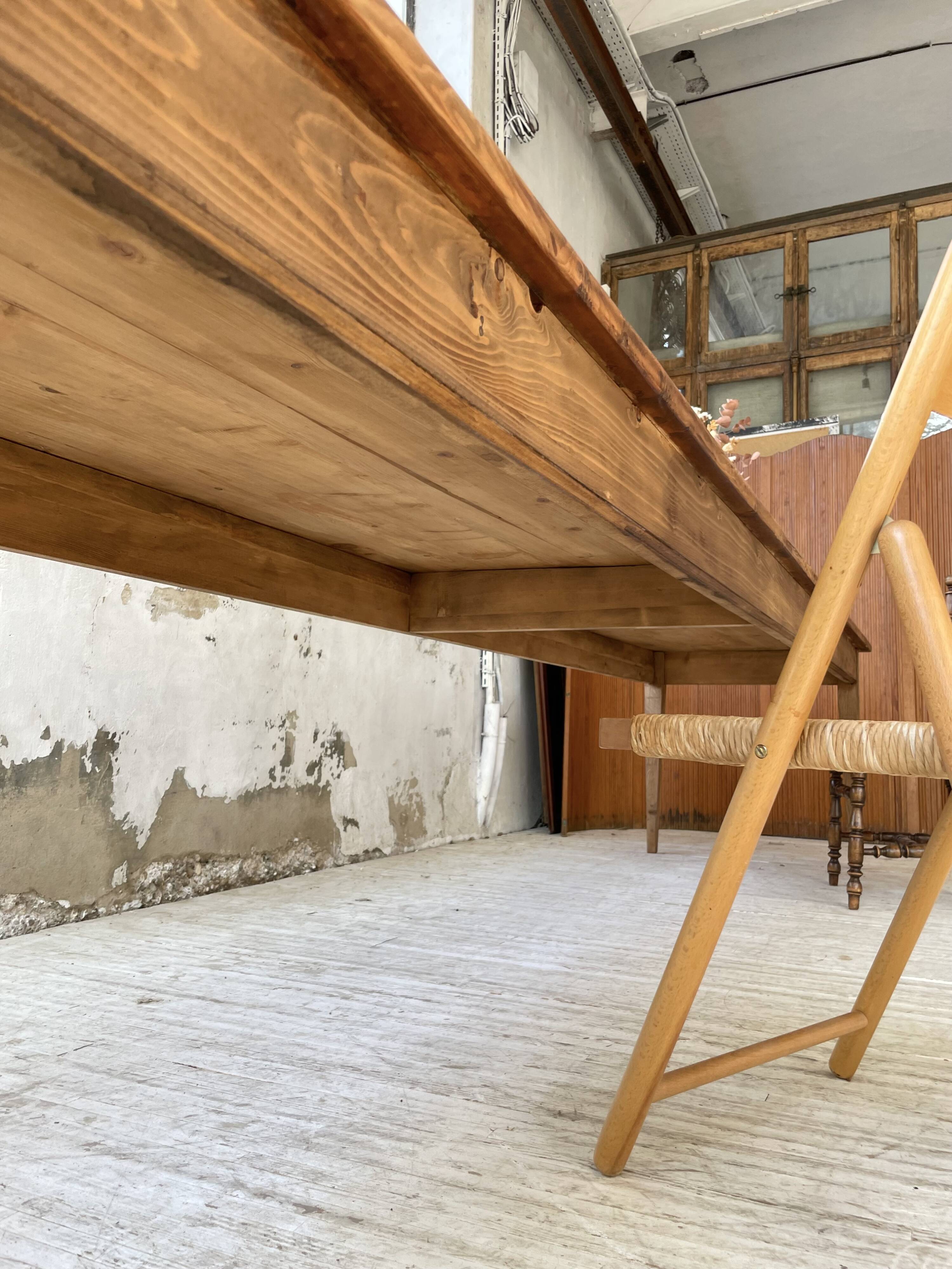 XXL pine farm table 4m