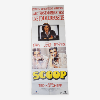 Scoop movie poster - vintage 1988 / 1989