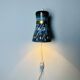 Decorative Sgraffito Ceramic Wall Lamp By Tilgmans Keramik, Sweden 1960S
