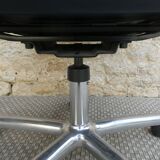 Office armchair by Carlo Bartoli for Matteo Grassi in leather
