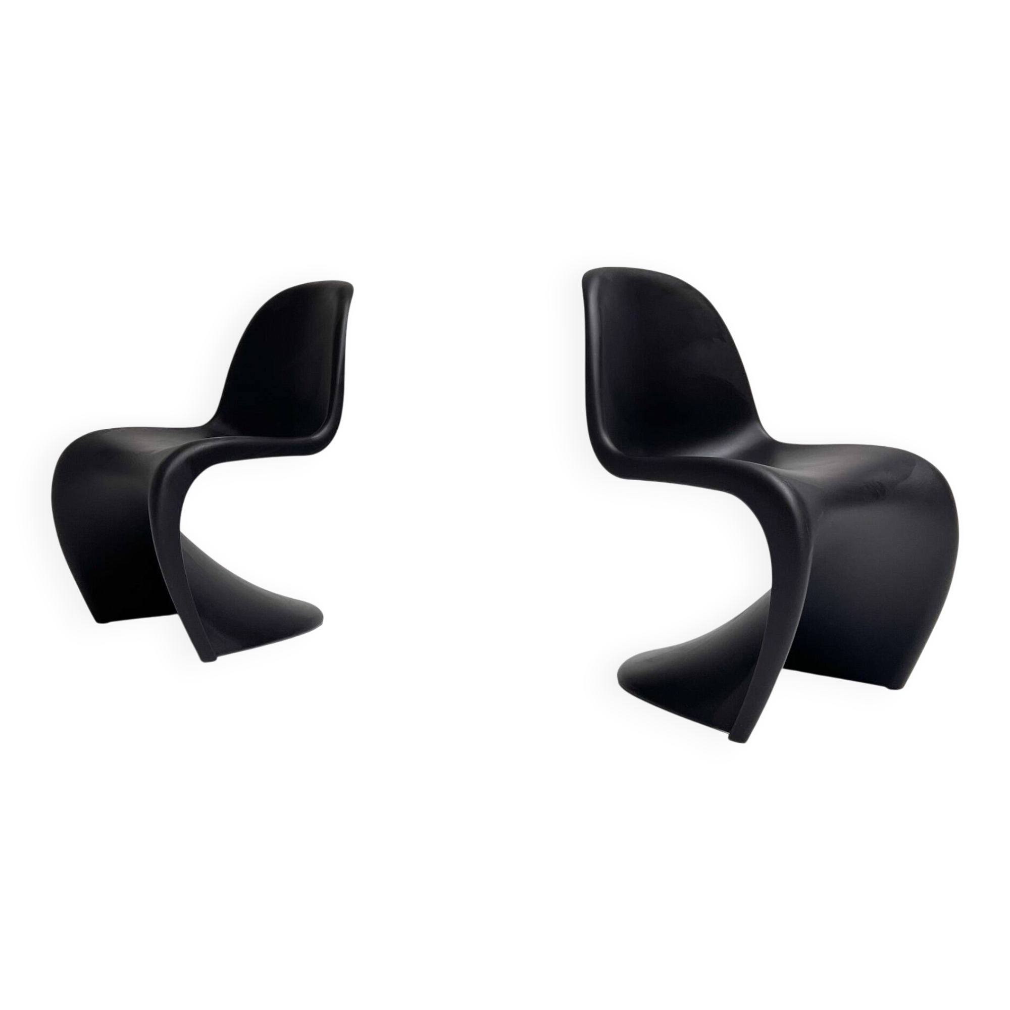 Ensemble de 2 chaises Vitra Verner Panton, après 2000