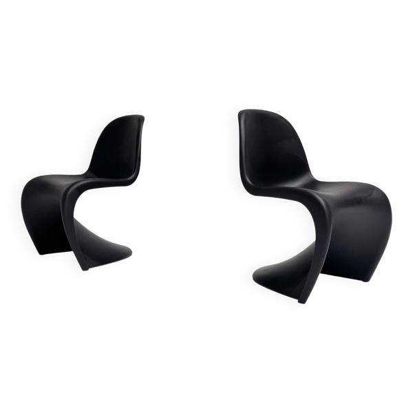 Ensemble de 2 chaises Vitra Verner Panton, après 2000