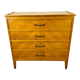 Vintage chest of drawers 50s blond wood