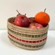 Braided fiber basket from the 60s