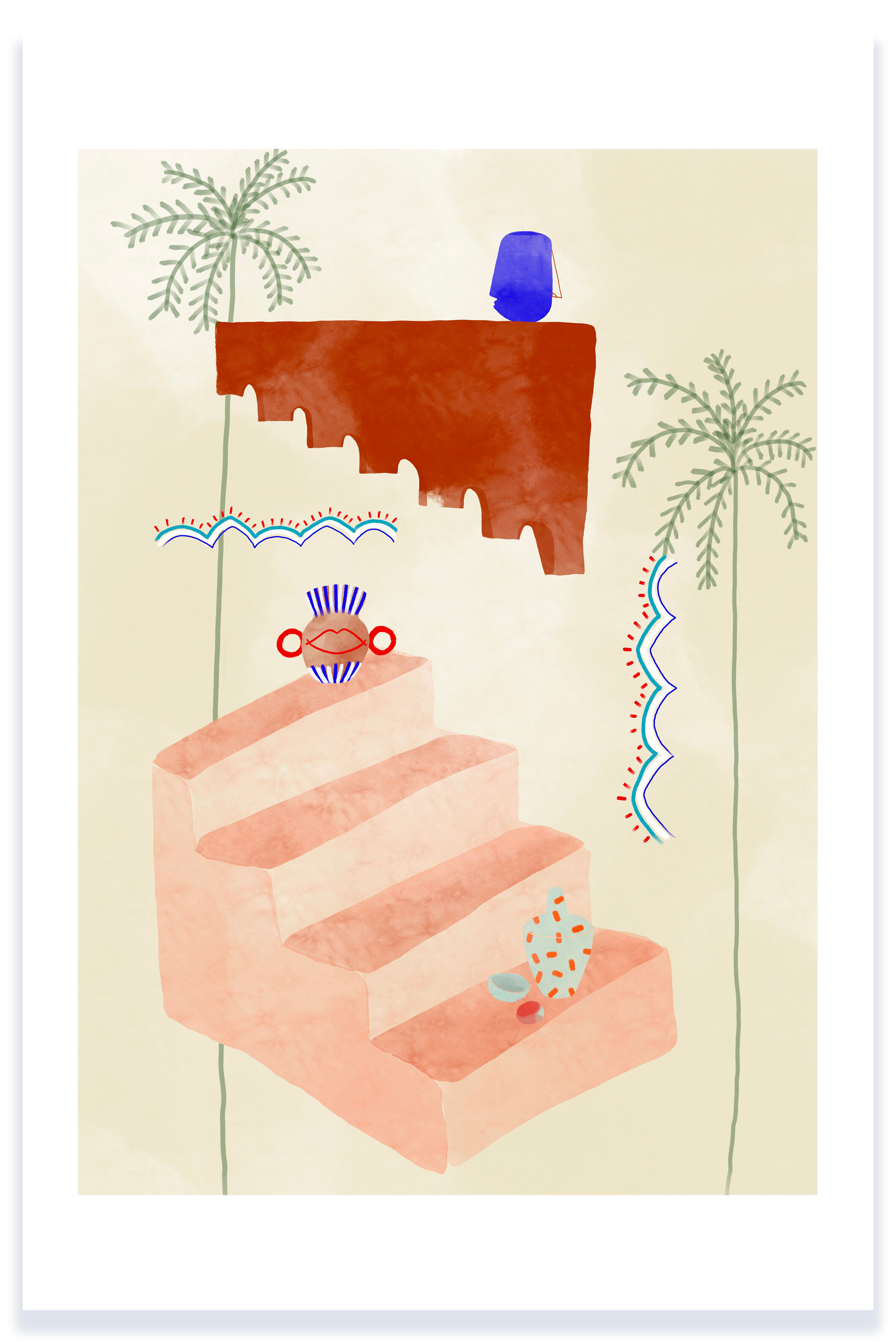 "inside morocco #06" illustration