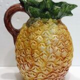 Pichet faïence ananas