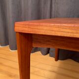 Coffee table by Henning Kjærnulf, Vejle Stole & Møbelfabrik, Denmark, 1960s.
