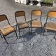 11 school chairs from the 70s