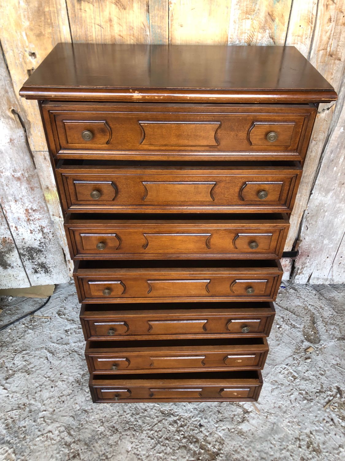 Chest of drawers and bedside tables
