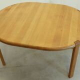 Niels Bach oval dining table 'Korshavn' - japandi / vintage / Danish design