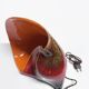 Shell lamp Vallauris in ceramic. France, 1970s.