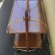 Vintage folding rolling dessert trolley "bocado"