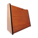 Teak wall-mounted secretary from the 50s / 60s