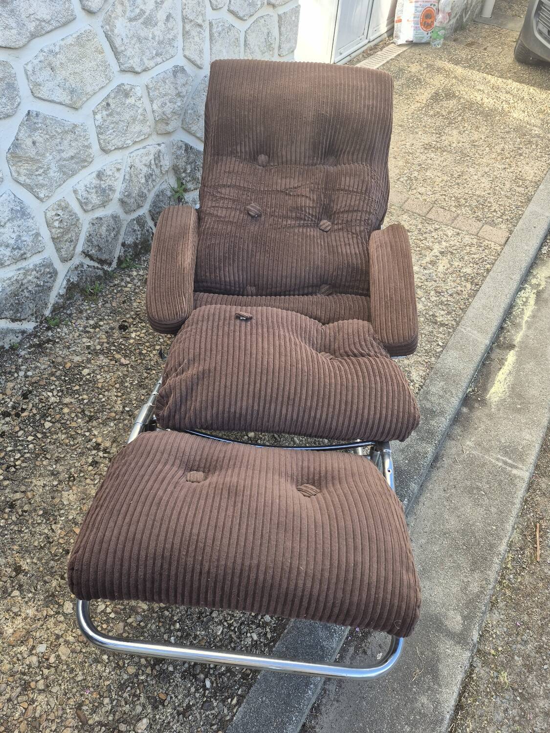 LAMA Chaise Longue Vintage Transat