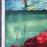 Ancient pedagogical poster