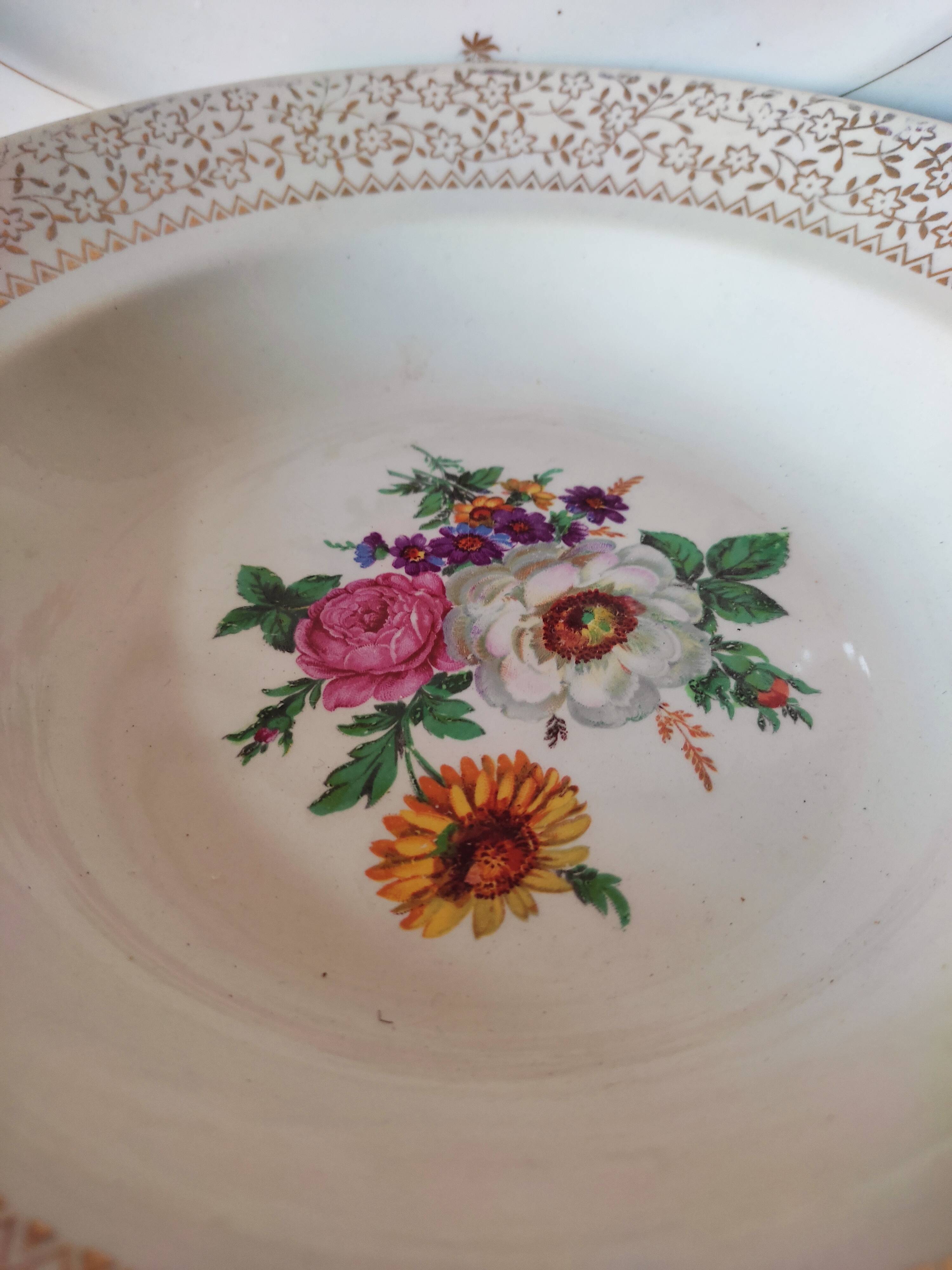 Duo of old dishes