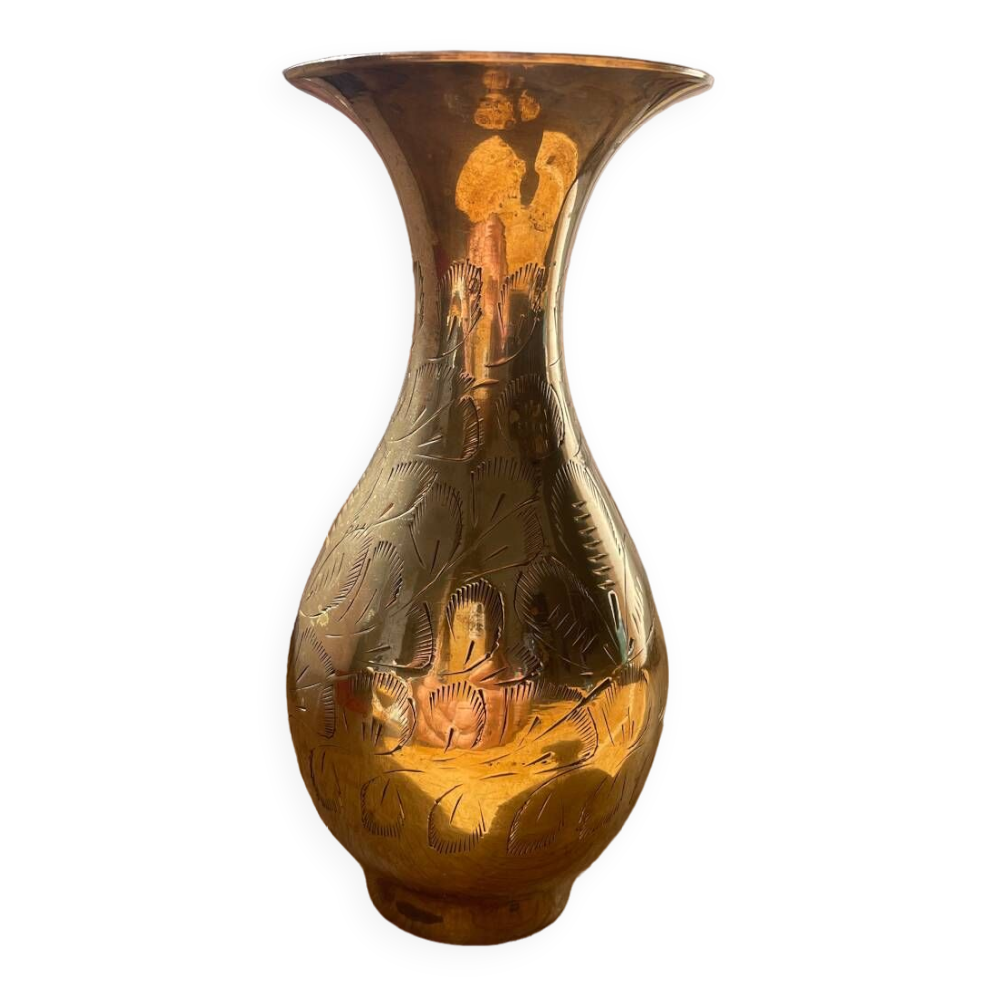 Brass vase
