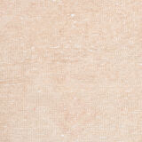 Faded beige turkish runner rug, 2'10x14'3 Ft