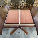 Baumann 1970 round table with integrated extensions