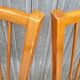 Set of 5 antique signed Baumann bistro chairs