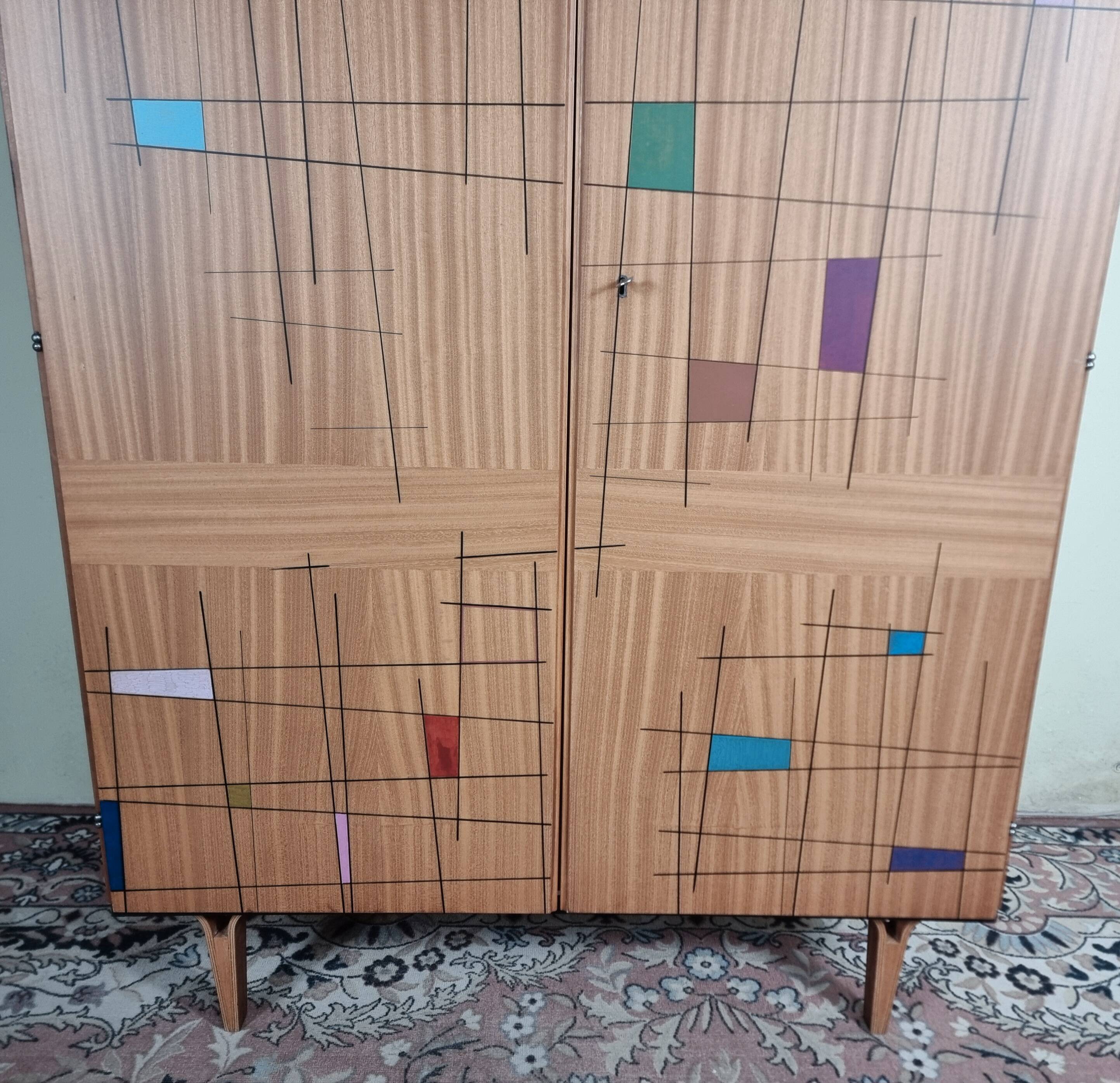 Vintage Wardrobe by Francisek Mezulanik, 1960s