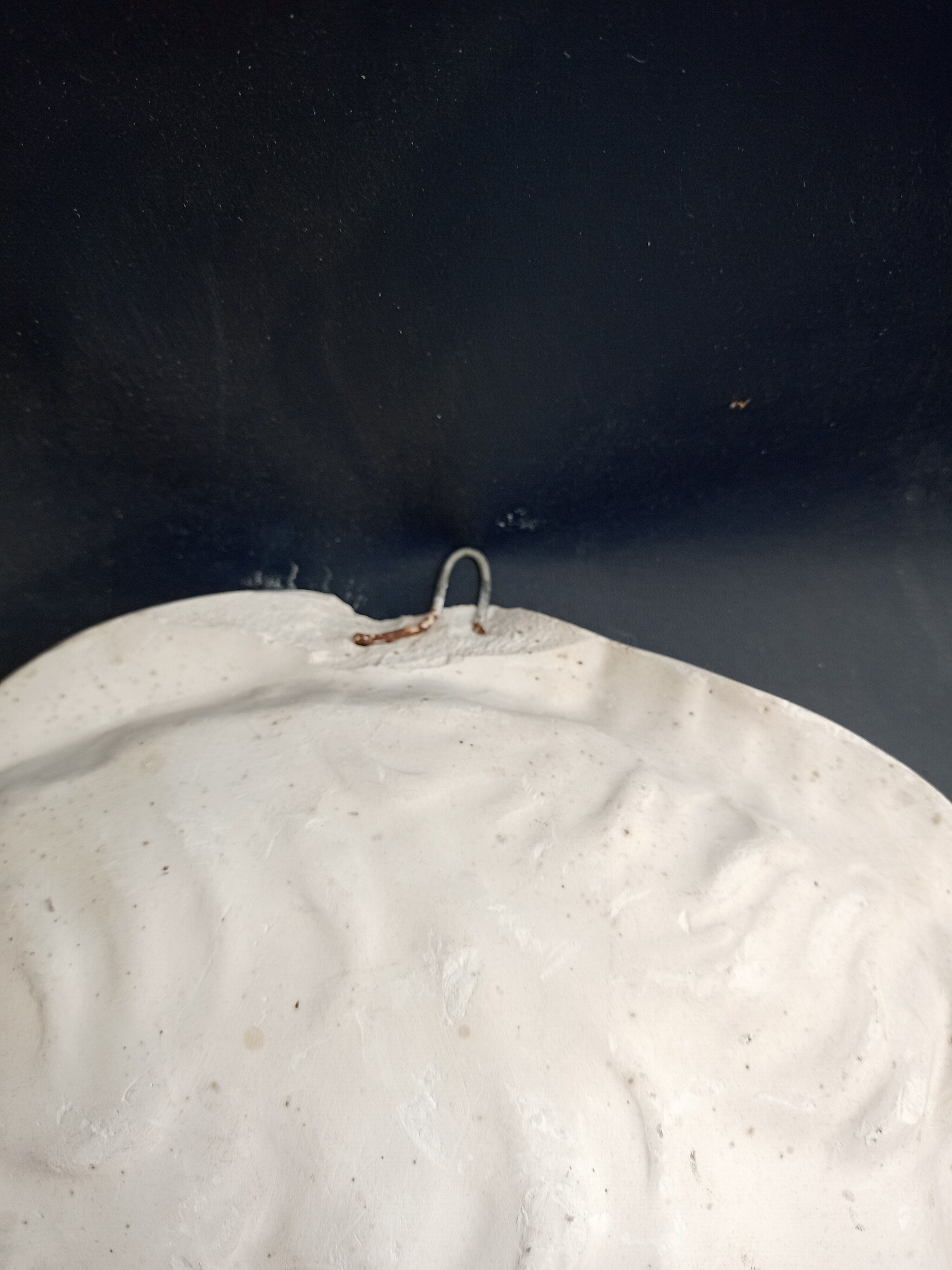 Profile of the Emperor in plaster