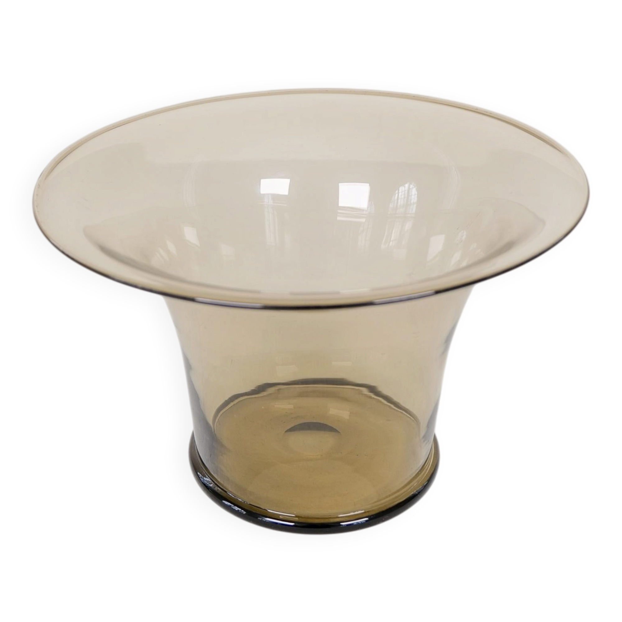 Art Deco Ensemble / Swedish Grace of 4 Glass Containers by Simon Gate Orrefors Sweden 1920s