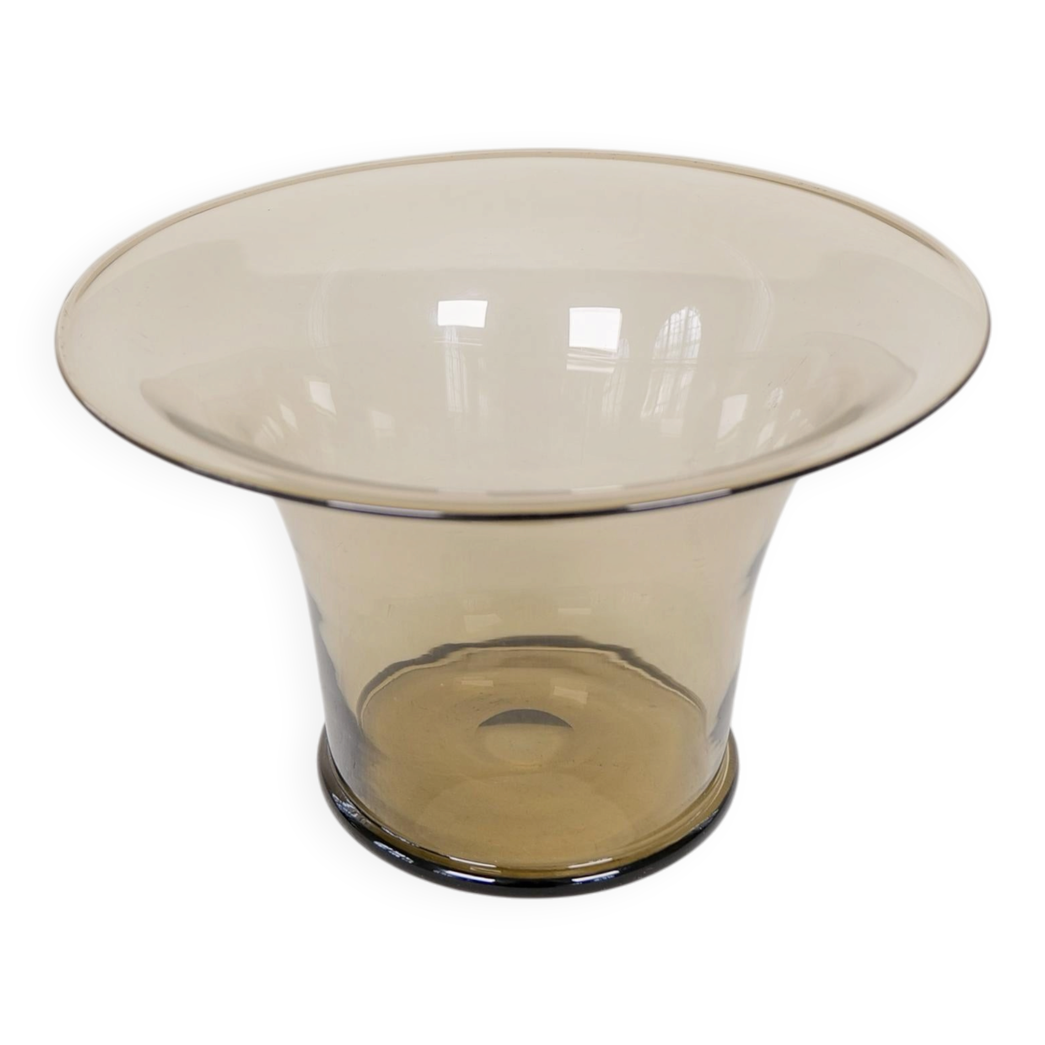 Art Deco Ensemble / Swedish Grace of 4 Glass Containers by Simon Gate Orrefors Sweden 1920s
