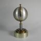 Vintage terrestrial globe cigarette holder with music box, windmill, 1960s