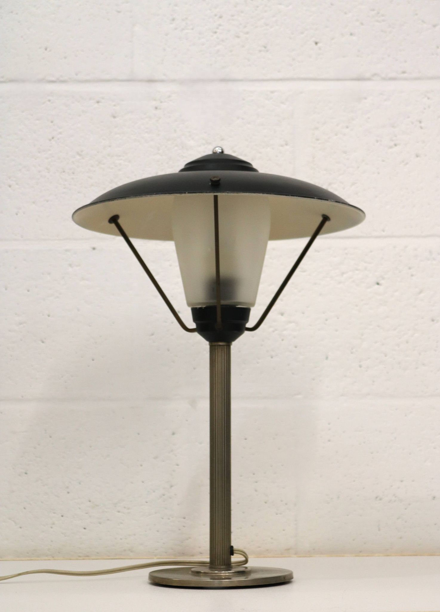 A striking modernist table lamp dating from the 1950s.