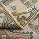 3x6 Cream Blue Oriental Vintage Rug, 109x187Cm