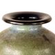 Art Deco vase, in green glazed stoneware, Roger Guérin 1930.