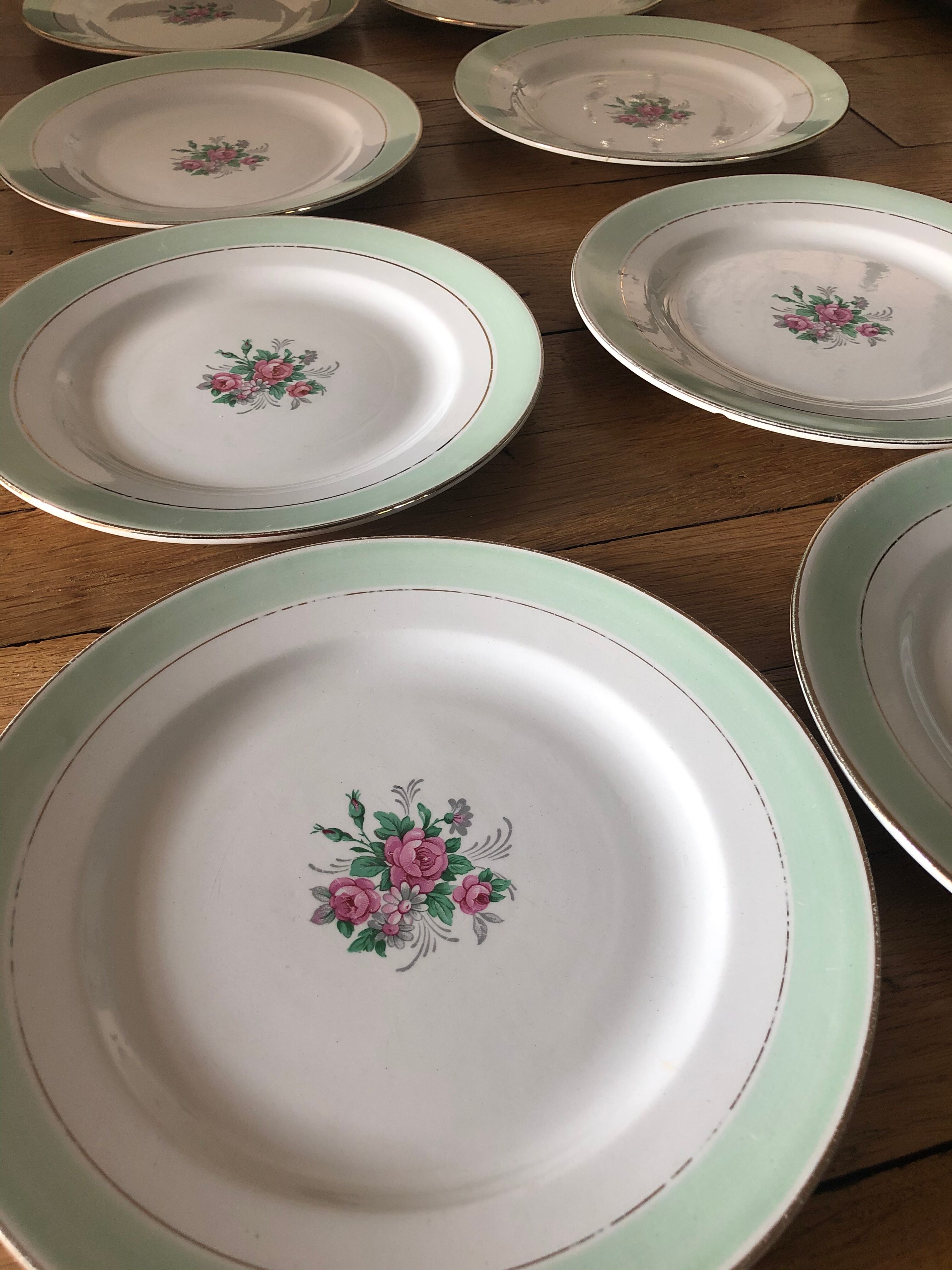 Old plates L'Amindinoise