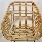 Gorgeous dutch wicker & steel chairs