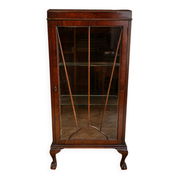 Mahogany Display Cabinet, English Style