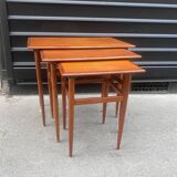Scandinavian teak nesting table, 1960