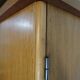 Vintage 60s three-door wardrobe