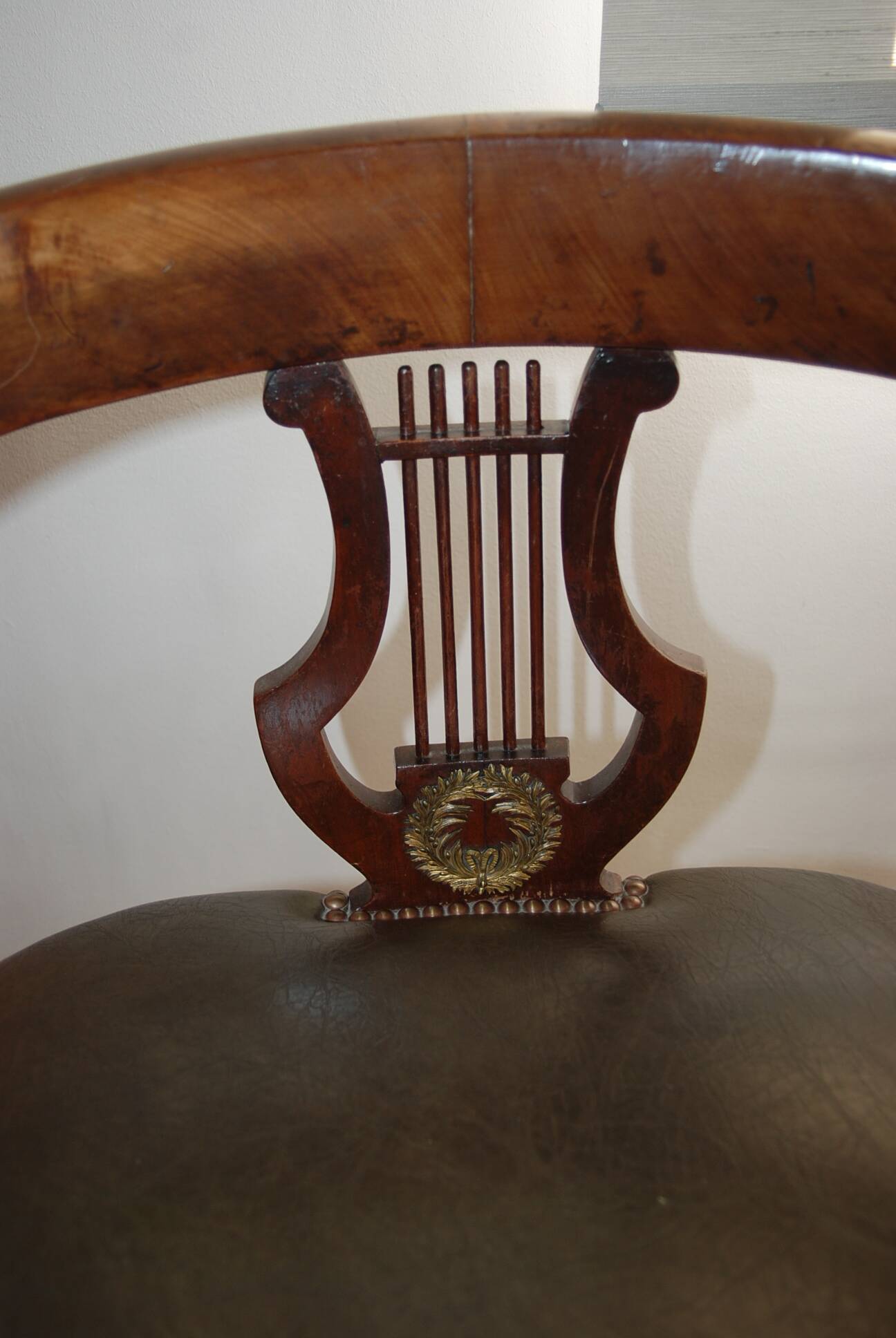Empire style office armchair "return from Egypt"