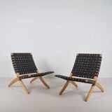 Set of Danish Cuba chairs designed by Morten Gøttler for Poul Jeppesen, 199