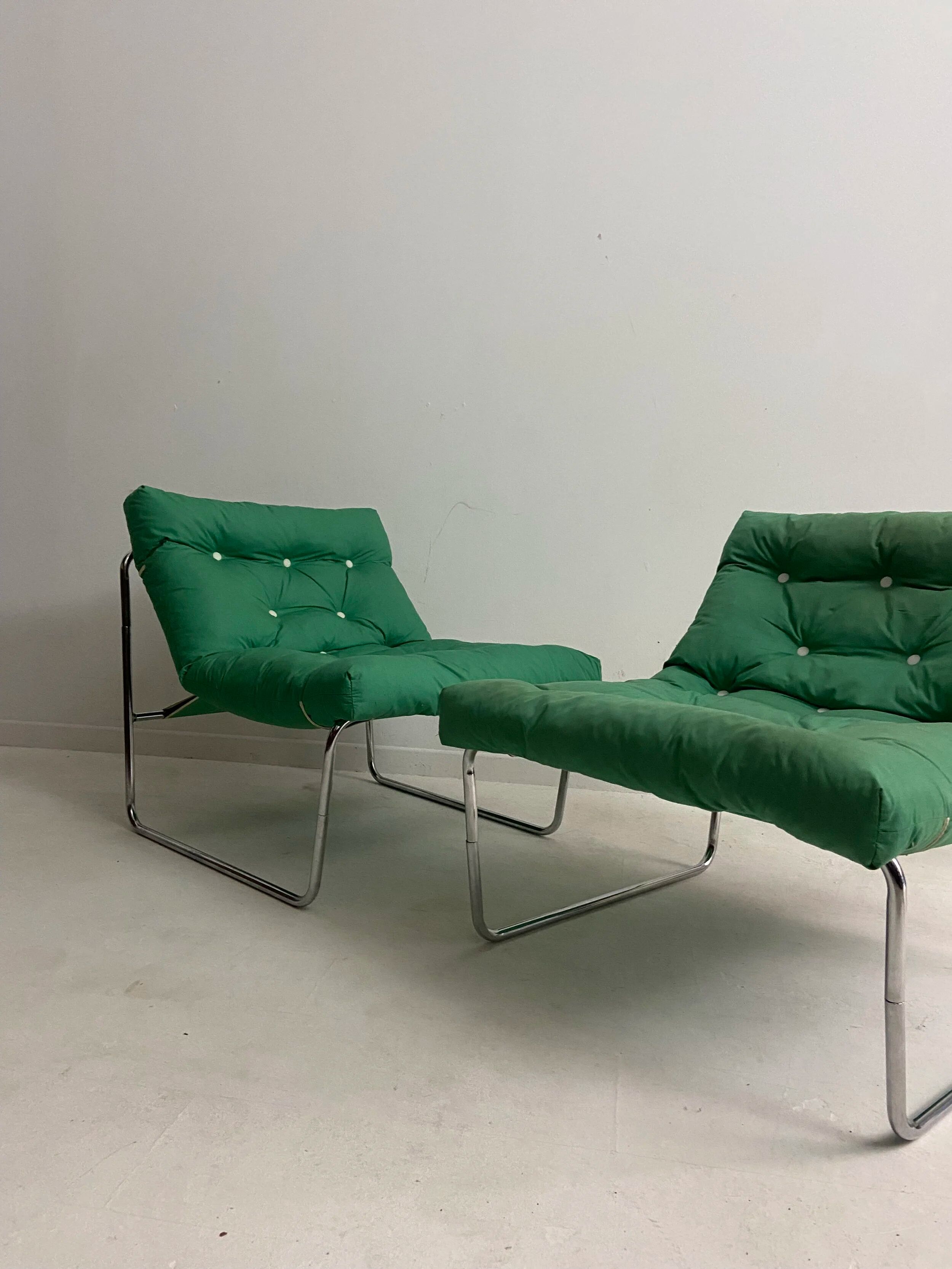 Pair of vintage armchairs
